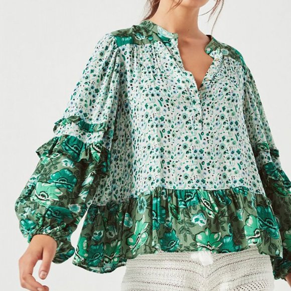 SOLD Spell Gypsy Collective WINONA IVY Blouse Top - Picture 1 of 7
